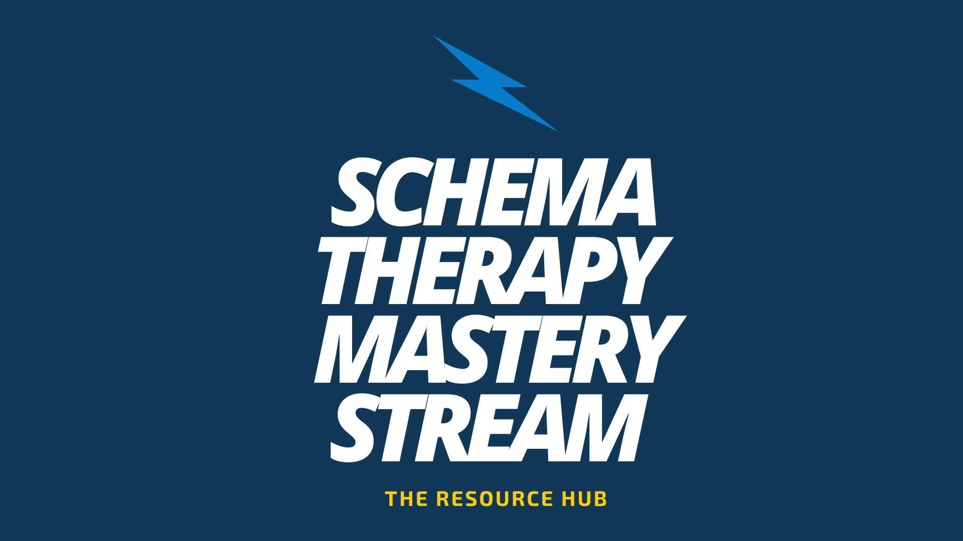 Schema Therapy Mastery Stream  course thumbnail